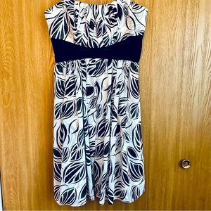 White House Black Market Strapless Cocktail Dress, NWT, 16